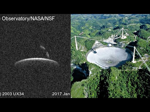 800 Meter Disk Seen With Arecibo Radio Telescope, Dec 2023, UFO...