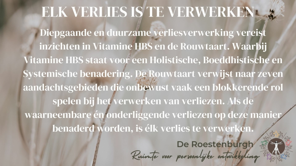 Opleiding holistische rouwbegeleiding ~ rouwtherapeut in Brabant