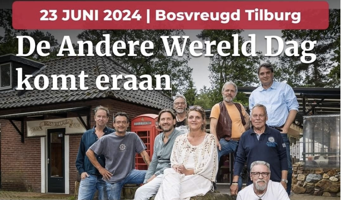 De Andere Krant organiseert samen met Cultuurbos Bosvreugd te Tilburg 'De Andere Wereld Dag' op 23 juni - Stichting Vaccin Vrij