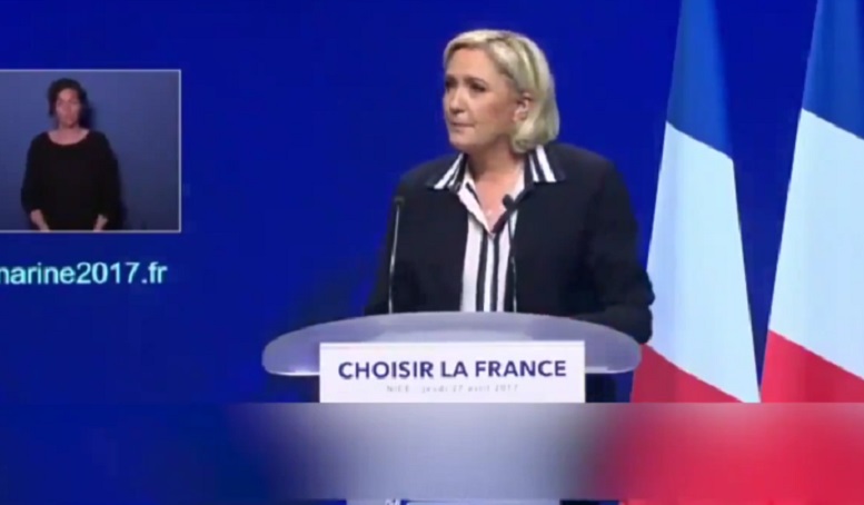 Marine Le Pen verklaart dat er massadeportaties plaats zullen vinden als haar partij de komende Franse verkiezingen wint (Video) - Dissident.one