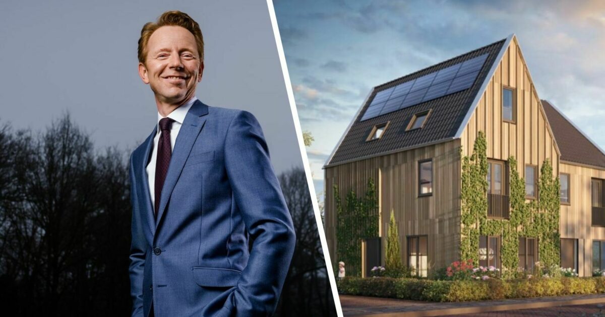 Gerrit Hiemstra bouwde zelf een biobased huis, bouwbedrijf BAM gaat er duizenden neerzetten | Change Inc.