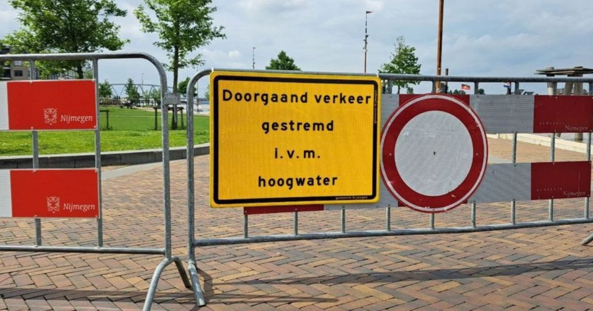 Hoogwatergolf komt met 100 kilometer per dag naar ons toe - Omroep Gelderland