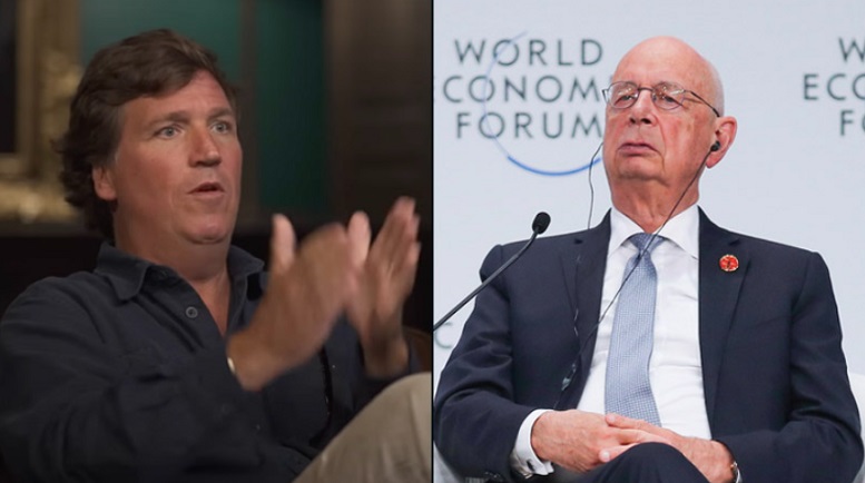 Tucker Carlson over zijn ontmoeting met Klaus Schwab: 'Hij is als een oudere idioot' - Dissident.one