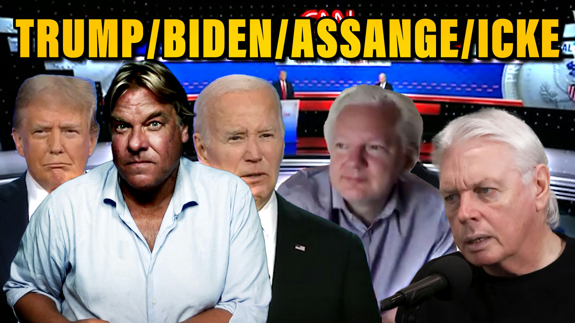 TRUMP/BIDEN/ASSANGE/ICKE- DE JENSEN SHOW #647