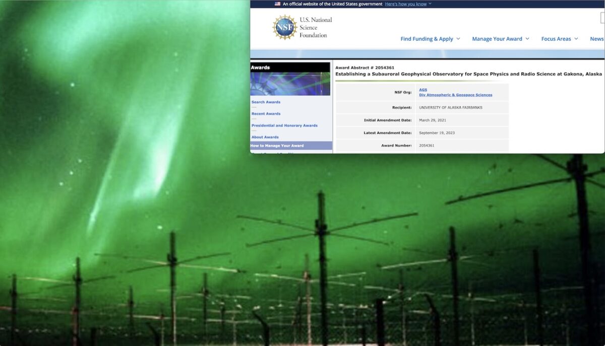 TROPPI NUBIFRAGI DOPO LE AURORE COLORATE CREATE DALL’HAARP. Pericolosi Test di Geoingegneria Finanziati dagli USA in Alaska. Ma pure dall’UE – gospanews.net (IT)