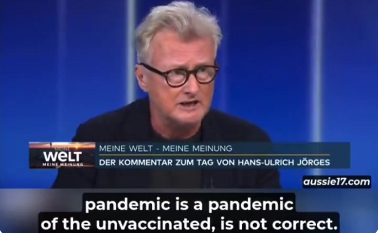 Verbluffend segment van de Duitse MSM Die Welt: De niet-gevaccineerden zijn de winnaars, excuses geëist van de regering - Dissident.one