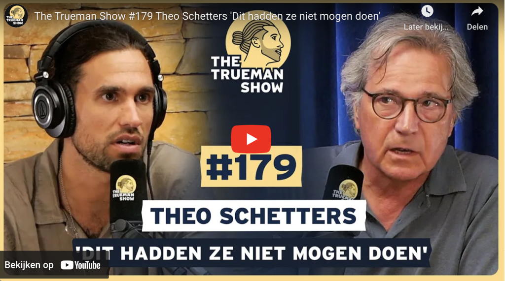 The Trueman show - Prof. Dr. Theo Schetters: 'Dit hadden ze niet mogen doen' - Stichting Vaccin Vrij