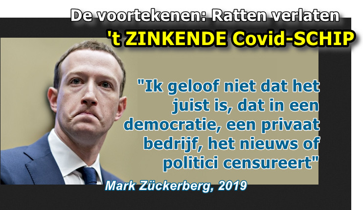 Zückerberg ziet het Covid-kaartenhuis instorten..!! – WantToKnow.nl