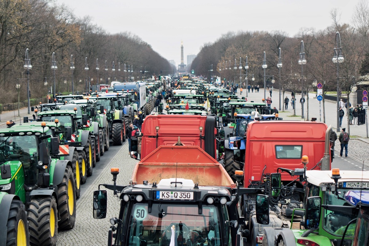 Duitse boeren willen opnieuw protesteren tegen links beleid - NieuwRechts.nl