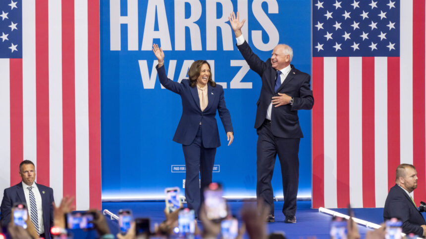 Kamala Harris En Tim Walz : Wat De Amerikaanse Democraten Zouden Kunnen Doen Op Het Gebied Van Internetbeleid INDIGNATIE AI & Politiek