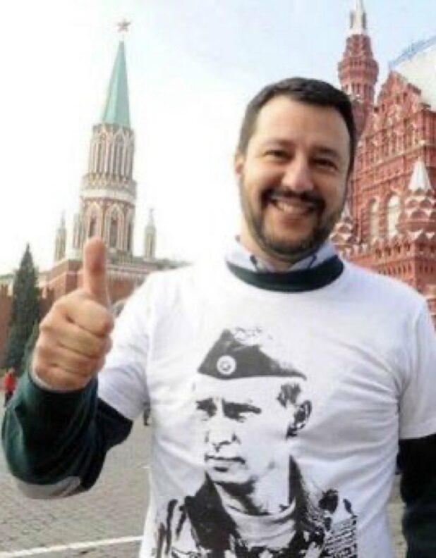 Salvini: Het Westen riskeert een Derde Wereldoorlog als het Kiev wapens levert om Rusland mee aan te vallen - Dissident.one