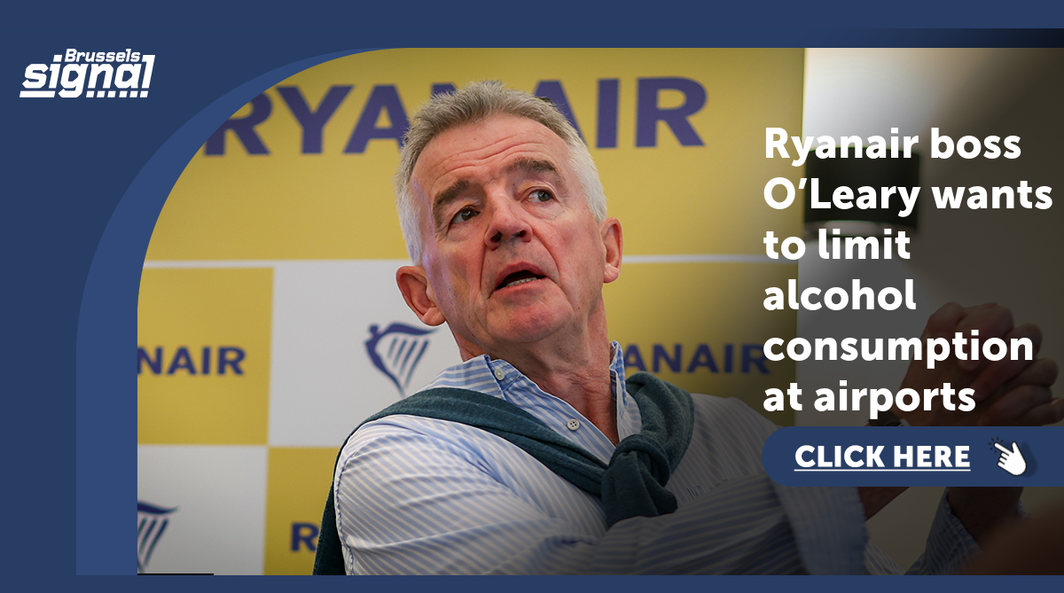 Ryanair boss O’Leary wants to limit alcohol consumption at airports