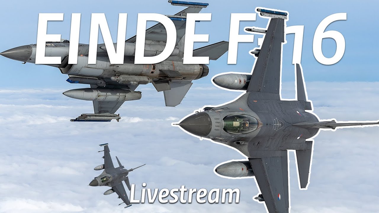 Einde F-16 - YouTube