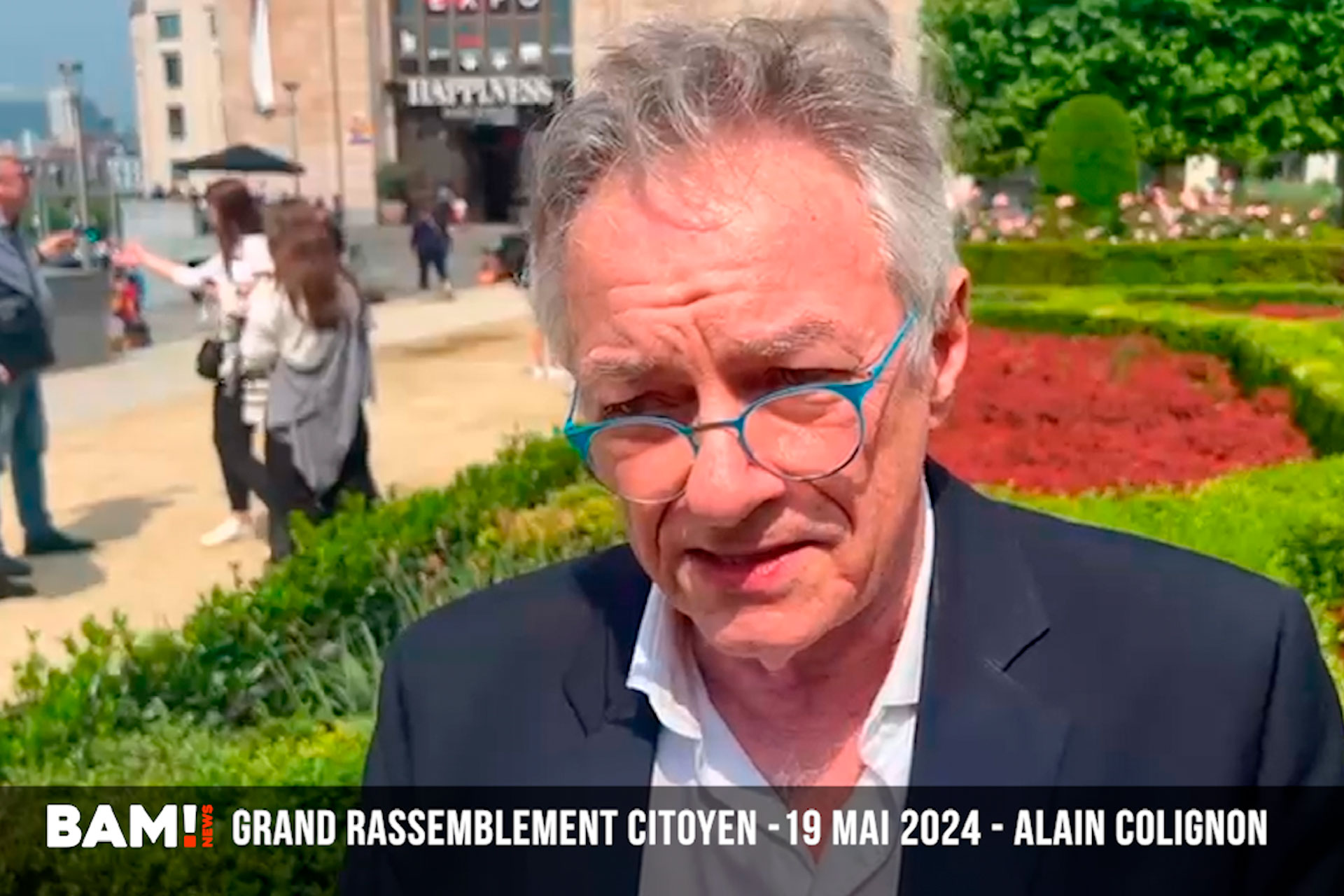 BAM! News - EN BELGIQUE DES CITOYENS SE LÈVENT CONTRE L'OMS (Itw Alain Colignon)