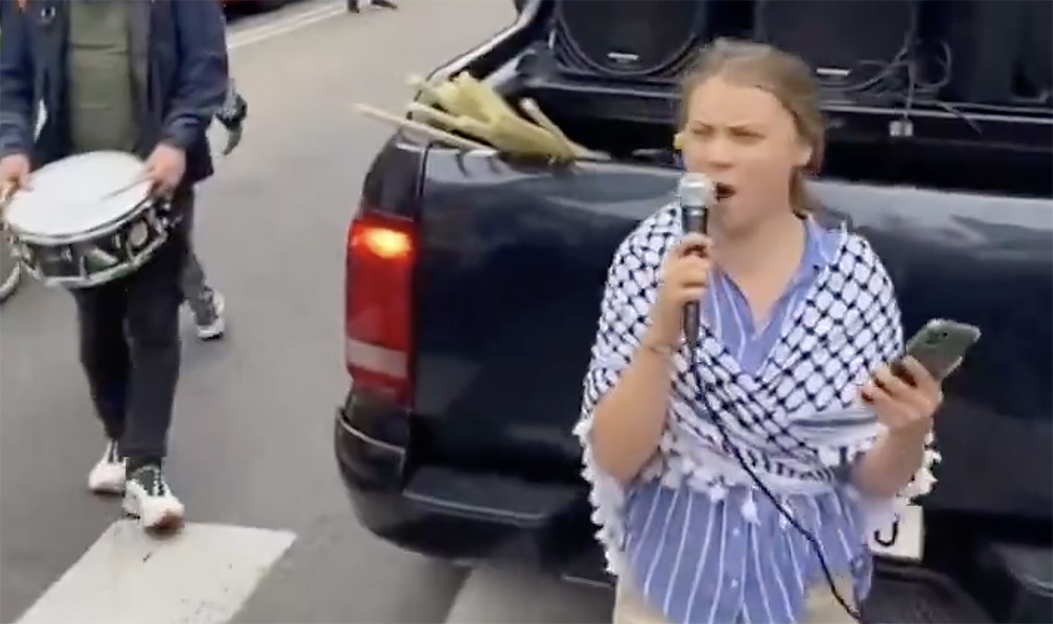 ?  Greta Thunberg uitgeroepen tot “antisemiet van de week’