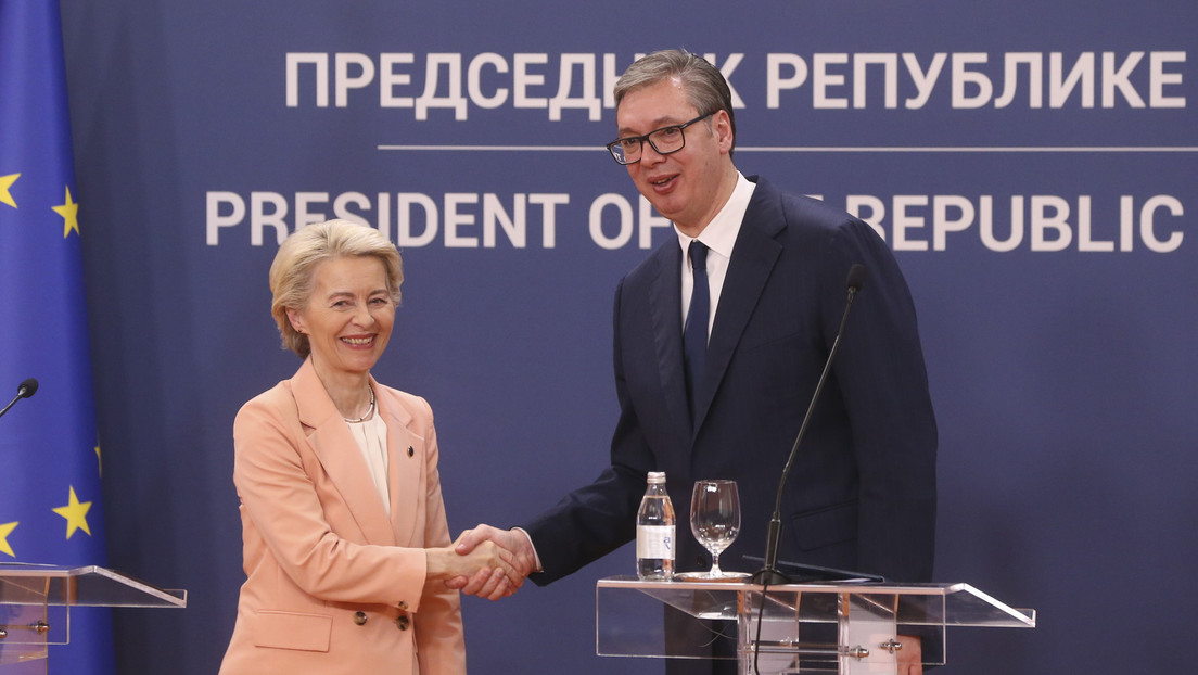 EU wegen Russland-Treffen eingeschnappt: Von der Leyen brüskiert serbischen Premierminister — RT DE