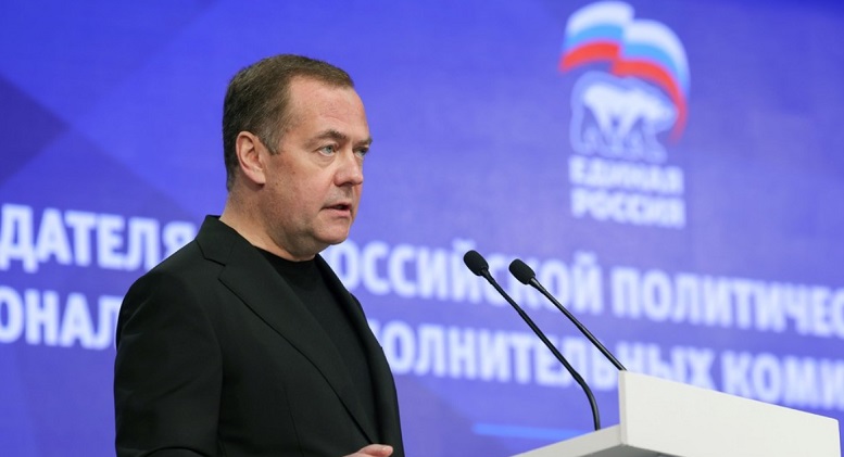 Medvedev: “Rusland moet het Westen verzwakken totdat de VS instort” - Dissident.one