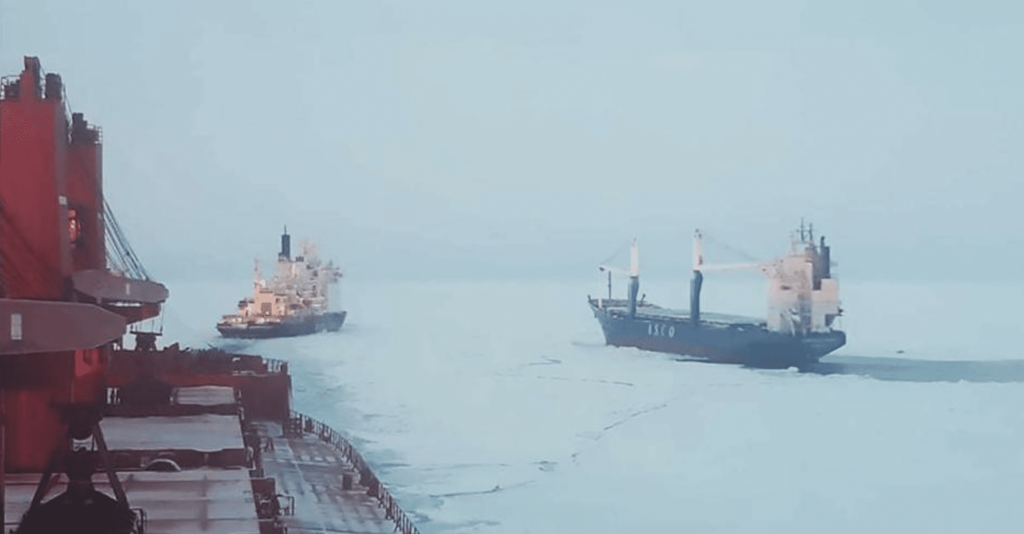 Early Winter Ice Halts Arctic Shipping Traffic Weeks Ahead of Schedule