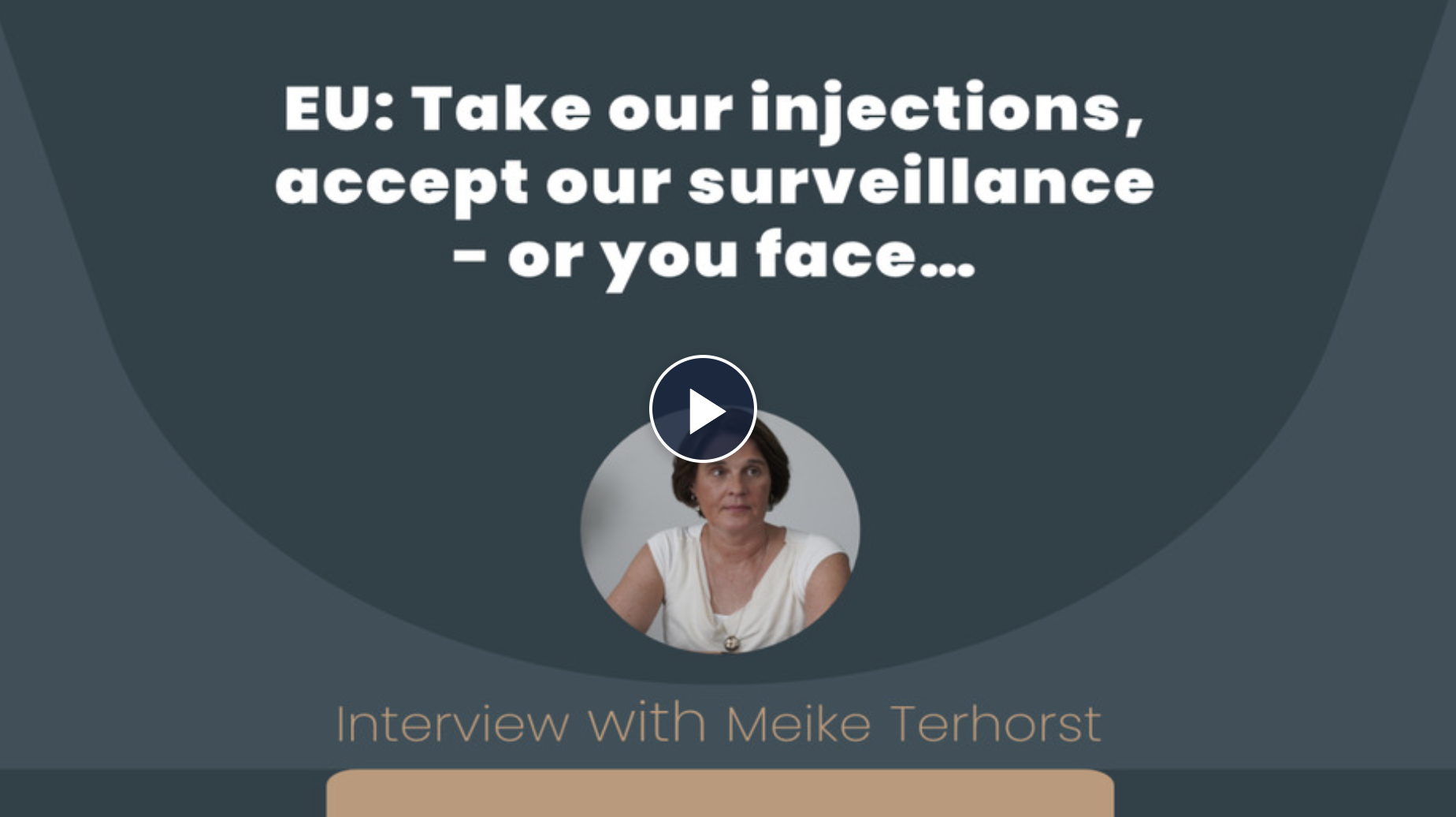 EU: Neem onze injecties, accepteer onze surveillance - of anders... - Kla.tv interviewt Meike Terhorst - Stichting Vaccin Vrij