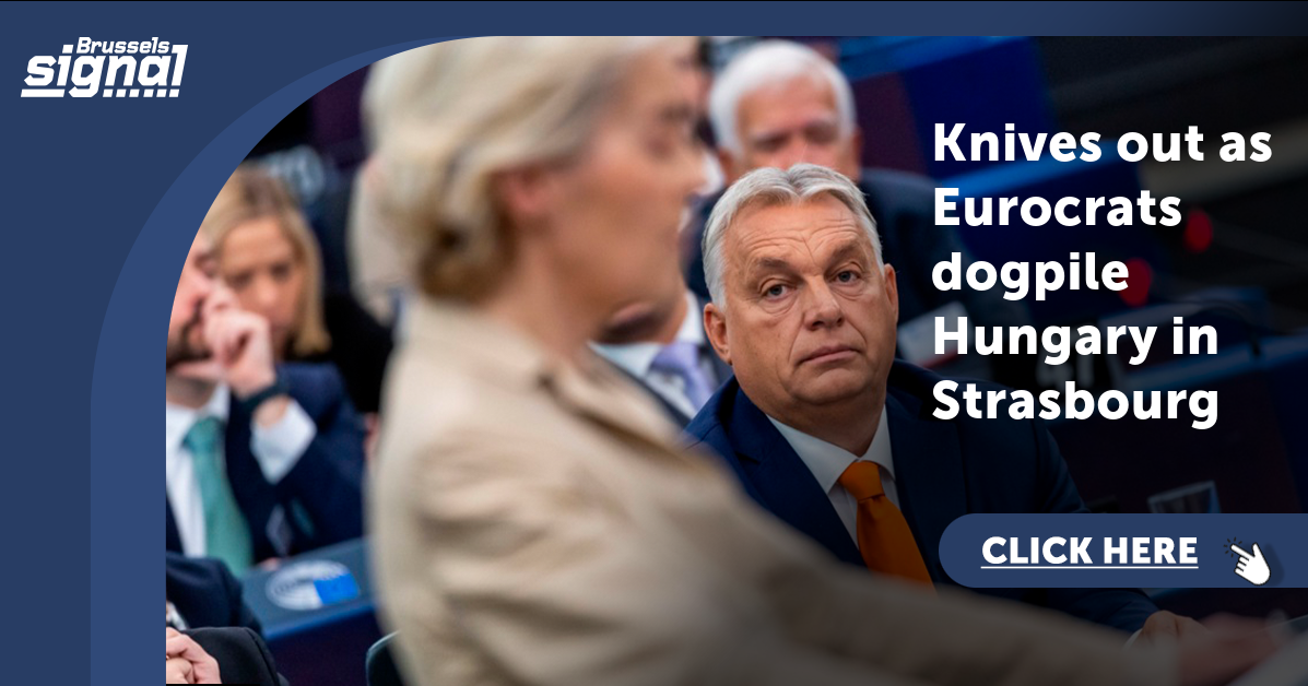 Knives out as Eurocrats dogpile Hungary in Strasbourg