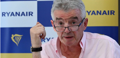 “De regering bestaat uit idioten”: de CEO van Ryanair, Michael O´Leary, over Duitslands politici, die toekijken hoe de economie krimpt | E.J. Bron