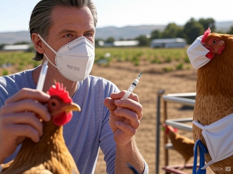 De gouverneur van Californië roept de noodtoestand uit vanwege de vogelgriep - Dissident.one